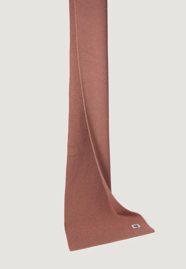 Écharpe vieux rose